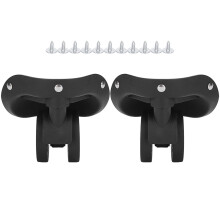 Rodas de substituição para malas, material premium de alta qualidade, com rotação de 360 graus, conjunto de rodas giratórias robustas com