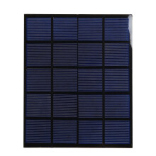 Solar Panel Module For Outdoor Activities, High Conversion Rate Polycrystalline Silicon Solar Charger Waterproof Reusable Eco-Friendly Energy Conversi