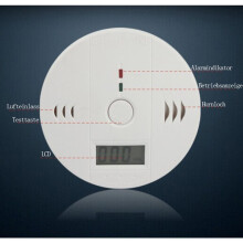 Guardian Angel: geavanceerde sensortechnologie in een gevoelige koolmonoxidemelder voor nauwkeurige waarschuwingen in uw huis.