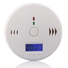 Carbon Monoxide Detector with Electrochemical Sensor, Digital Display for Immediate Readings