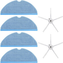 Mikrofibermoppputer, erstatningsputer for støvsugere Roborock S7, S7Plus, T7, T7Plus med ideell ytelse på harde gulv