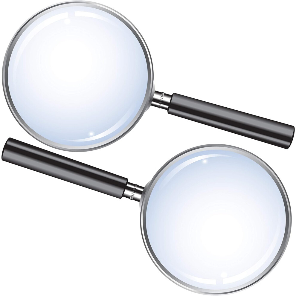 Magnifying Glass, Ideal For Low Vision Aid And Macular Degeneration, Ergonomic Design Ensures Comfortable Grip, Powerful Magnification For Clear
