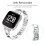 Βραχιόλι Bling για Fitbit Versa, Ανταλλακτικό λουράκι με διακοσμητικά στρας, λουράκι 5