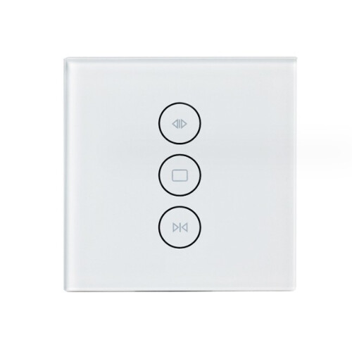Système de commande de rideaux de luxe, interrupteur intelligent pour la programmation horaire et la gestion de plusieurs scénarios, conçu pour