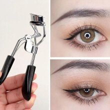Eyelash Makeup Tool For Professional Use, Lightweight Design Sturdy Metal Structure, Enhances Lash Volume & Length, Non-Slip Grip Silicone Pads