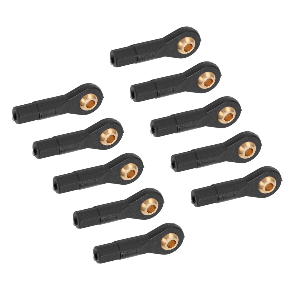 10Pcs M3 Tie Rod End Ball Joint For Rc Cars Weight Wear-Resistant Plastic Light 7601375403835