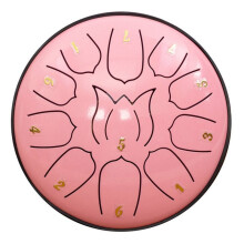 10-Inch 11-Tone Outdoor Rain Drum, Garden Rain Drum, Rain Chakra Drum, Ethereal Drum, Hand Drum