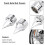Chrome Front Axle Cap Nut Covers for  Electra Street Glide Dyna Low Rider 5