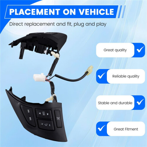 Car Steering Wheel Cruise Control Button Audio Volume Control  for  6  3  CX-5 1