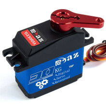 RCXAZ High Speed Metal Gear Digital Servo 20KG Large Torque Waterproof Servos for RC Car Crawler Truck Robot