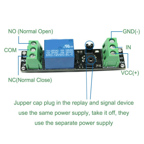 3V Relay Board Power  para  Relay Module Opto Isolation High Level Trigger Development Board 6Pack 1