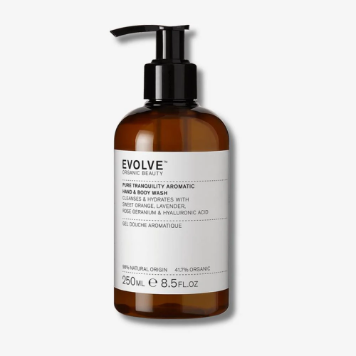 Evolve Beauty Pure Tranquility Detergente idratante per mani e corpo 250 ml