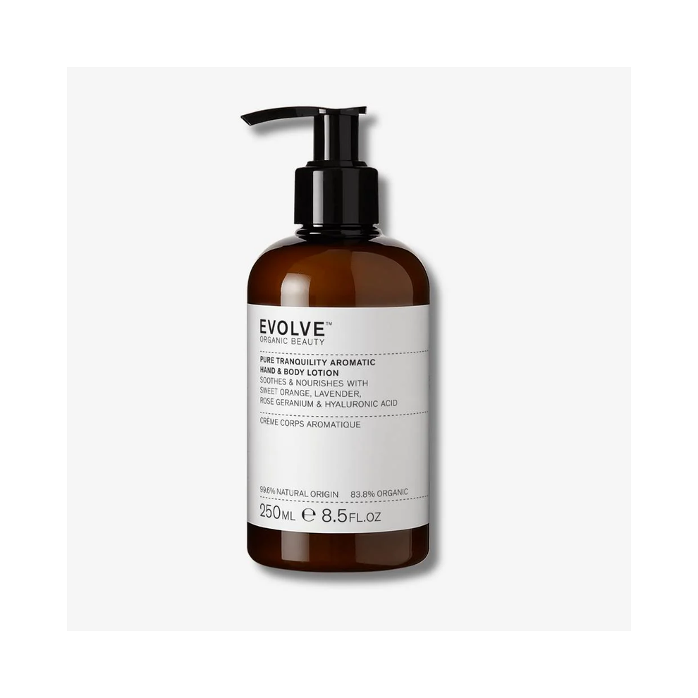 Evolve Organic Beauty Pure Tranquillity Hand & Body Lotion Nourishing Hydration 250Ml