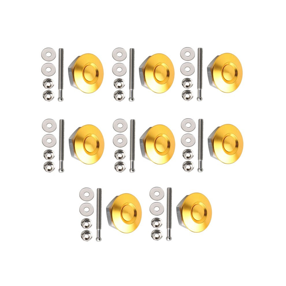 8Pcs 30Mm Hood Bonnet Pin Lock Bumper Clip Kits Push Button Quick Release Hood Bonnet Lock Pins Clip 6031183600194