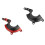 Motorcycle Accessories Engine Stator Crash Guard Cover Decorative for  CT125 Engine Protection Guard Red 4