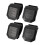 4pcs UTV Windshield Adjustable Mounting Clamp Kit Windshield Fixed Clamps Straps for  Ranger RZR, Maverick X3 1