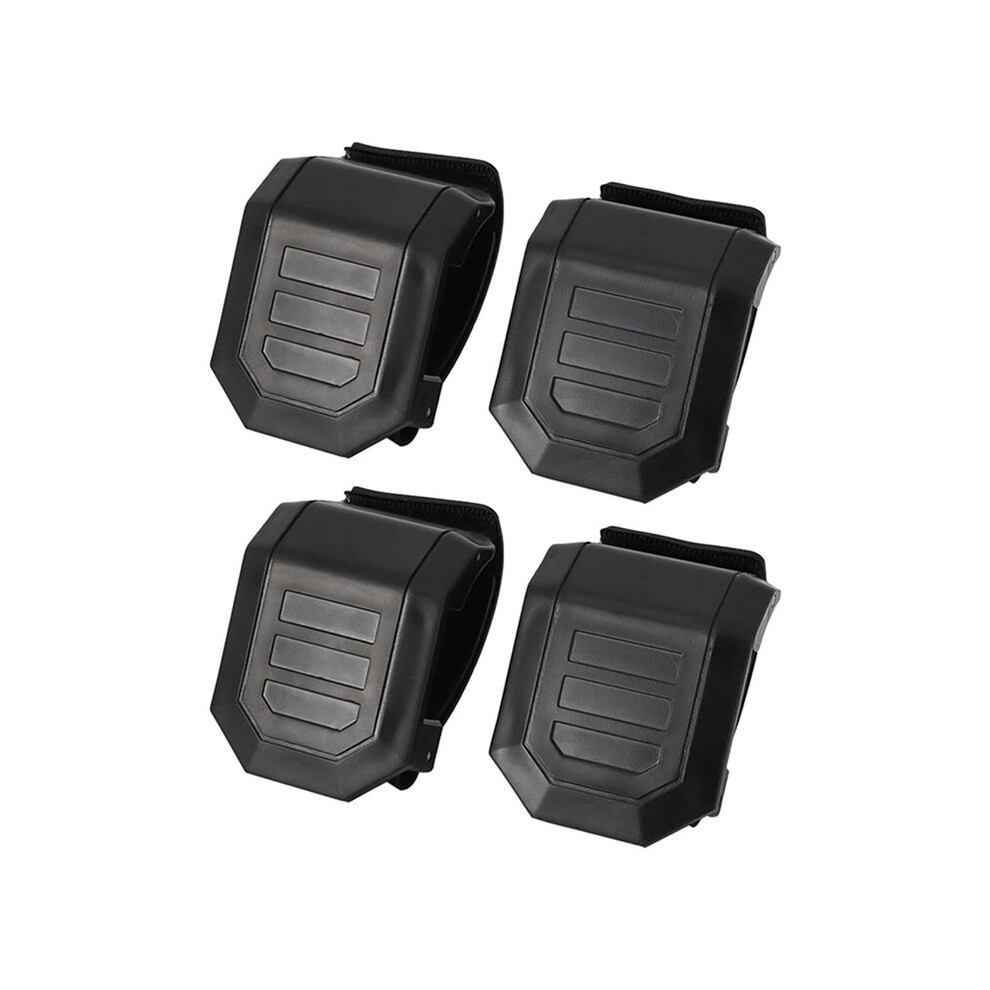 4Pcs Utv Windshield Adjustable Mounting Clamp Kit Windshield Fixed Clamps Straps For Ranger Rzr, Maverick X3 4711322674430