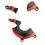 Motorcycle Accessories Engine Stator Crash Guard Cover Decorative for  CT125 Engine Protection Guard Red 6