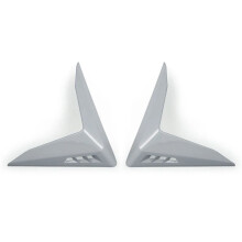 Motorcycle Side Air Deflectors Side Leg Fairing Decorate Wind Deflector for T-MAX560 TMAX 560 TMAX560 2025 Gray