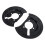 2Pcs 68232018AA 68232019AA Front Brake Backing Plate-Dust Shield for  Ram 1500 2002-2010 4.7L 3