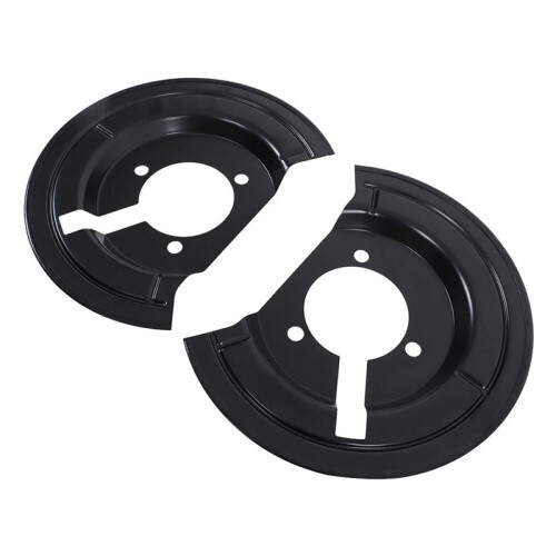 2Pcs 68232018AA 68232019AA Front Brake Backing Plate-Dust Shield for  Ram 1500 2002-2010 4.7L 2