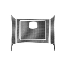 Carbon Fiber Center Console Storage Box Cover Trim Kit for Camry 2012-2014 Accessories