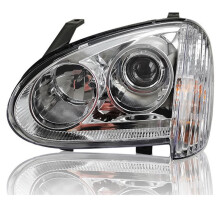 Fanale Anteriore Manuale per Auto, Faro Anteriore Senza Lampadina per Great Wall Wingle 3 2006- Sinistro