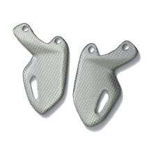 Carbon Fiber Motorcycle Front Heel Guard Footrest Rearsets Kit for DesertX Desert-X 2022 2023 2024