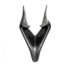 Kit de Carenagem Inferior com Entrada de Ar Frontal em Fibra de Carbono para Motocicletas para para ZX4R ZX4RR ZX-4R ZX25R