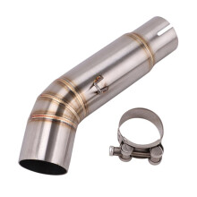 Per GSX750 GSX-S750 BK750 GSXS750 GSX S750 2018 2019 2020 2021 2022 Tubo di Collegamento Centrale di Scarico per Moto da 51 mm