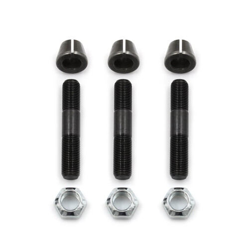 Kit de Instalação de Braço de Direção com Parafuso Prisioneiro de 3 Polegadas, Arruela Cônica e Porca para Eixo Dana 44 2