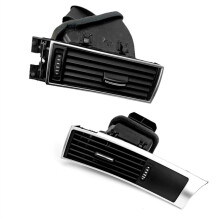 Center Console Side Air Vent Grille for A6L 2006-2021 Dash Vents Louver Accessories 4F0820901D 4F0820902D