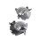 Car Front Fog Light Fog Lamp for  Lancer 2008-2012 2