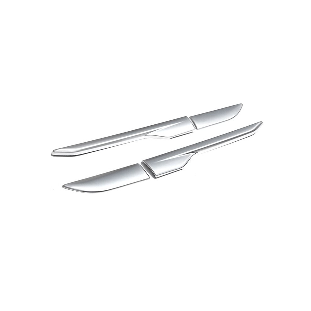 Car Side Air Wing Vent Cover Trim For Evoque 2012 - 2018 Silver 6031592491000