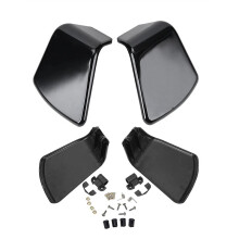 1 Paire de Garnitures de Porte de Boîte à Gants de Carénage Intérieur avec Kit de Montage pour Road Glide EFI FLTRI 98-13