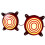 2Pcs for  I10 Reflector Brake Lights Two-Function Rear Bumper Tail Light Running Light Reflector Brake Lights 5