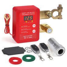 Kill  voor Auto - Afstandsbediening voor Accu, 12V, 240A, Upgrade  Voltage met LED-Scherm