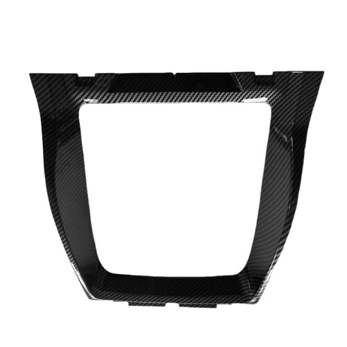 Front Center Console Cup Holder Frame Panel Bezel 51169129401 for  X5 E70 2008-2013 X6 E71 E72 08-14 ABS Carbon Fiber