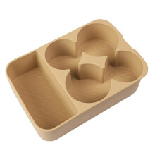 Per Leopard 8 DENZA B8 2025/26 Contenitore Portaoggetti per Frigorifero In Silicone per Auto, Vassoio Portaoggetti Interno, Colore Giallo
