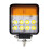 2Pcs 12V - 80V 30W LED Forklift Front Light Loader Headlight Excavator Work Light Tractor Turn Signal Indicator 2