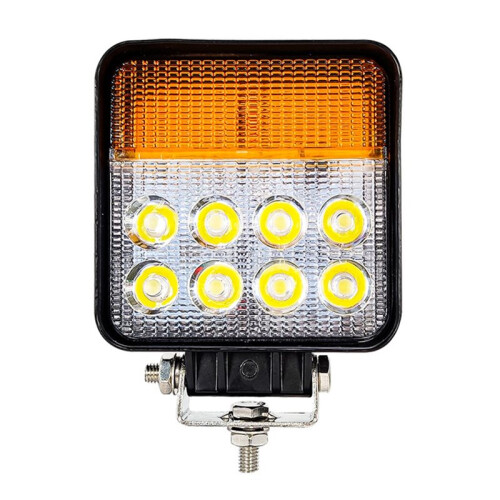 2Pcs 12V - 80V 30W LED Forklift Front Light Loader Headlight Excavator Work Light Tractor Turn Signal Indicator 1