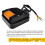 2Pcs 12V - 80V 30W LED Forklift Front Light Loader Headlight Excavator Work Light Tractor Turn Signal Indicator 3