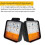 2Pcs 12V - 80V 30W LED Forklift Front Light Loader Headlight Excavator Work Light Tractor Turn Signal Indicator 4