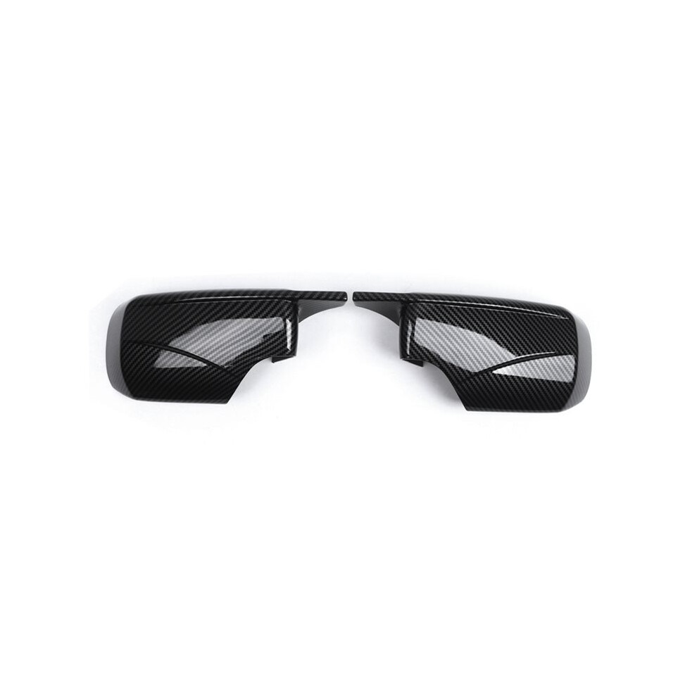 Rear View Mirror Cover Side Wing Mirror Cap For 3 Series E46 E39 4Dr 1998-2005 51168238376 51168238375 Carbon Fiber 4713368609032