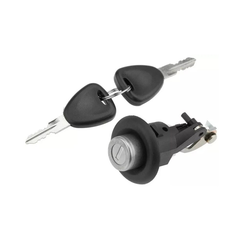 Car Trunk Lock With 2 Keys 6001550621 For Dacia Logan Sandero Black/Silver 6031264466701