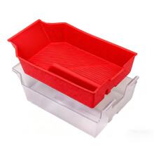 For X3 2025 G45 Central Control Armest Box Storage Box Double Layer Console Organizer Interior Tidying Red