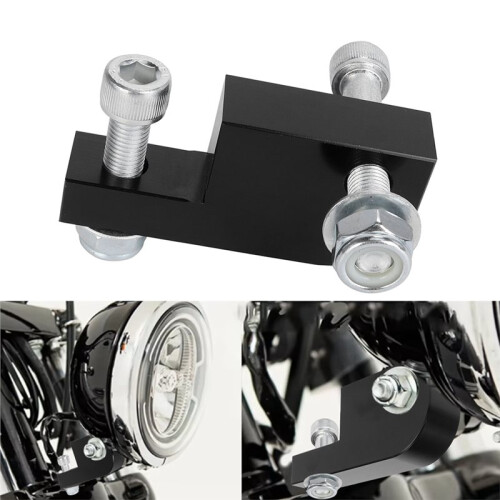 For  Motorcycle Headlight Bracket Kit Modification Extension Bracket Kit Spotlight Bracket CNC 1