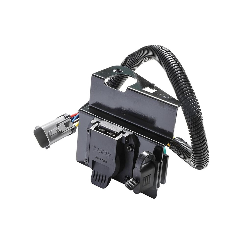 4 & 7 Pin Trailer Tow Wiring Harness Plug 2C3z-13A576-Da For F250 F350 Super Duty 2002-2004 Accessories 6031203064388