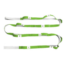 Professional Stretching Strap for Yoga, Physical Therapy, Non-Elastic Stretch Bands Enhance Control, Improve Flexibility for Pilates, Gymnastics, Lett