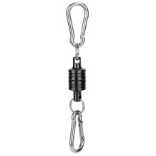 Set di ganci per sacco da boxe, set di ganci per sacco da boxe con moschettoni e molla Gancio girevole a 360 gradi Acciaio inossidabile ad alta